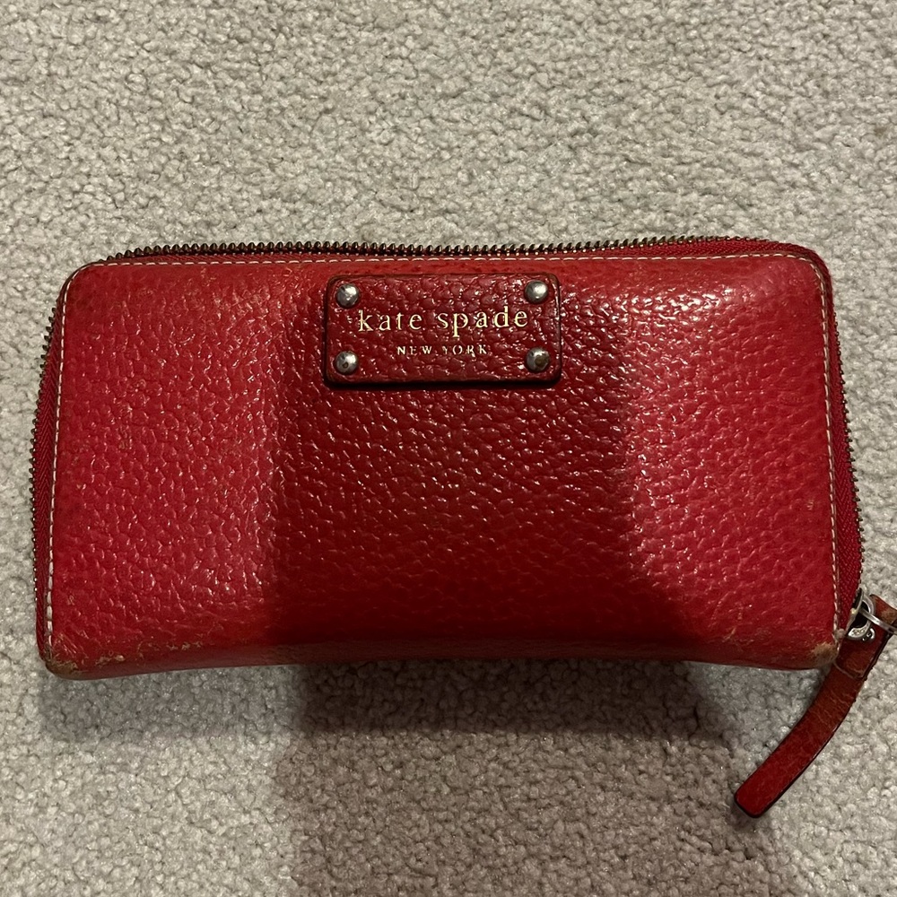 Kate Spade Red Wallet